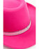 Image #2 - Shyanne Girls' O Dolly Wool Felt Cowboy Hat, Pink, hi-res