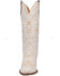 Image #4 - Dingo Women's Full Bloom Western Boots - Round Toe, White, hi-res