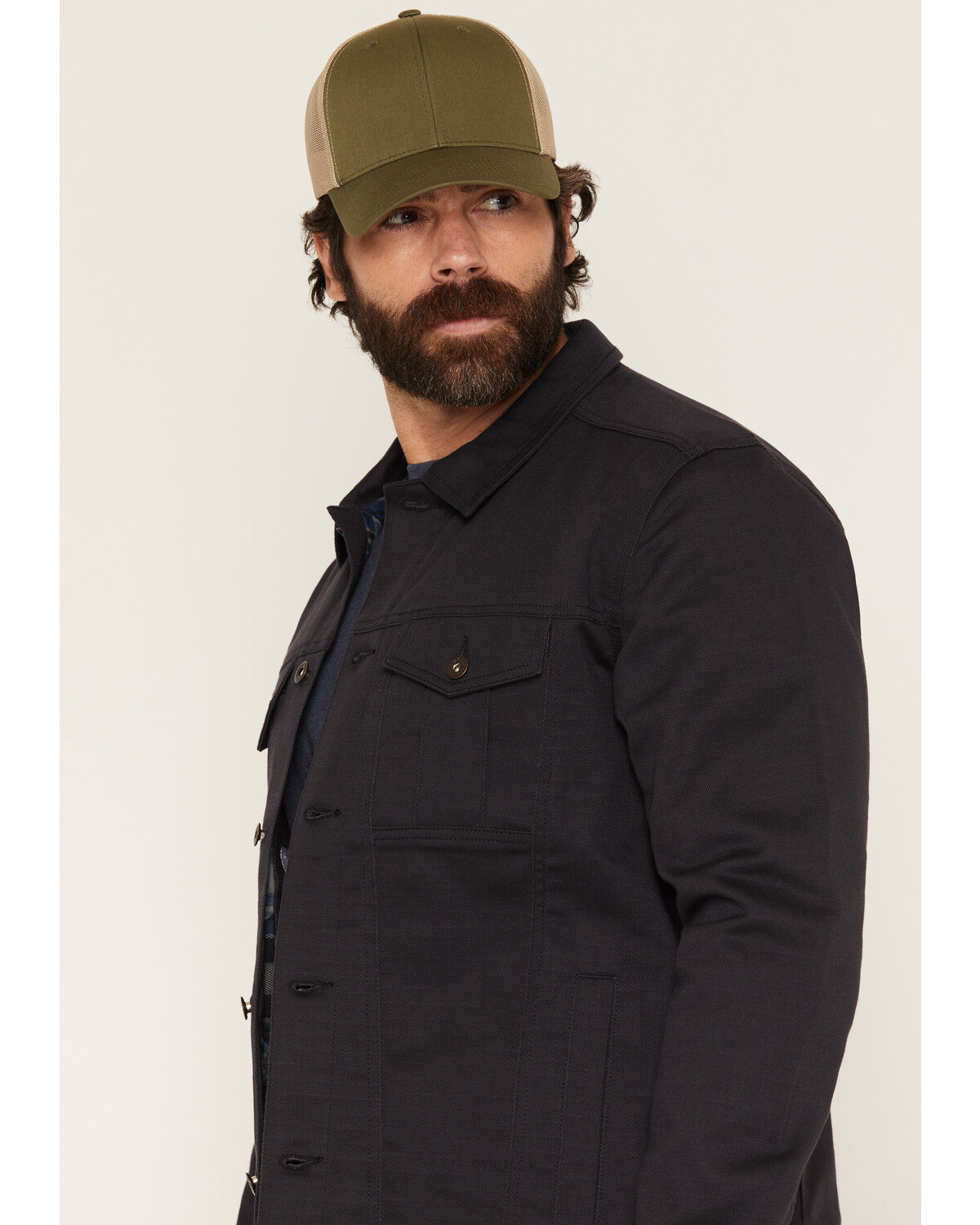 Image #2 - Cody James Men's FR Ozark Solid Jacket, Black, hi-res