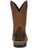 Image #4 - Justin Men's Boot Barn Exclusive Carbide Western Work Boots - Composite Toe, Brown, hi-res