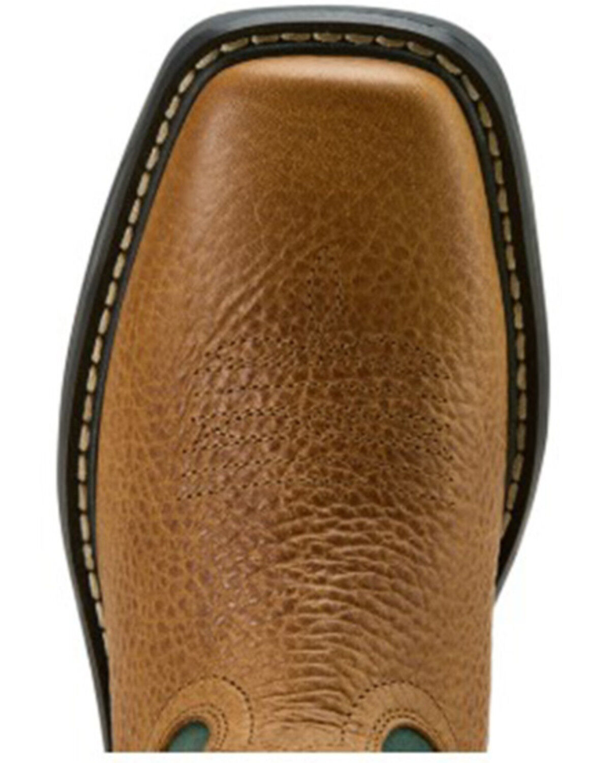 Image #4 - Ariat Boys' Workhog XT Coil Western Boots - Broad Square Toe, Tan, hi-res