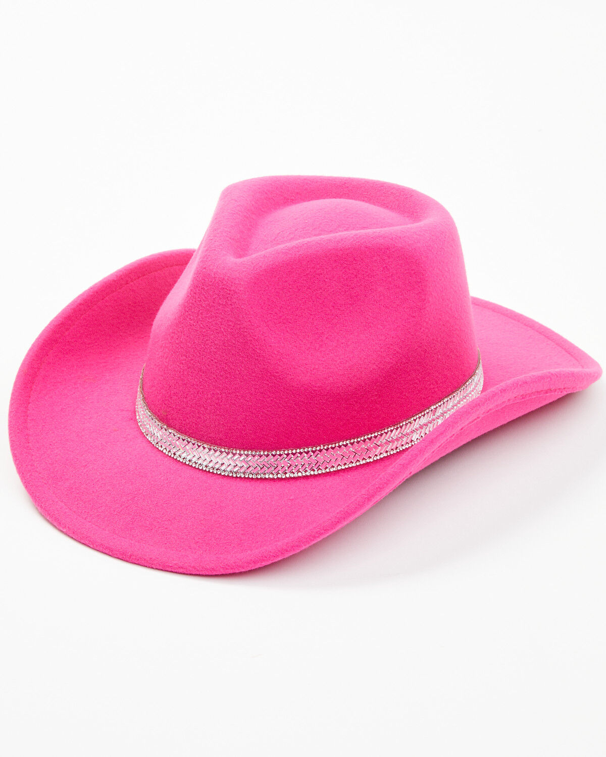 Image #1 - Shyanne Girls' O Dolly Wool Felt Cowboy Hat, Pink, hi-res