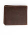 Image #2 - Cody James Men's Stitched Bi-Fold Leather Wallet, Brown, hi-res