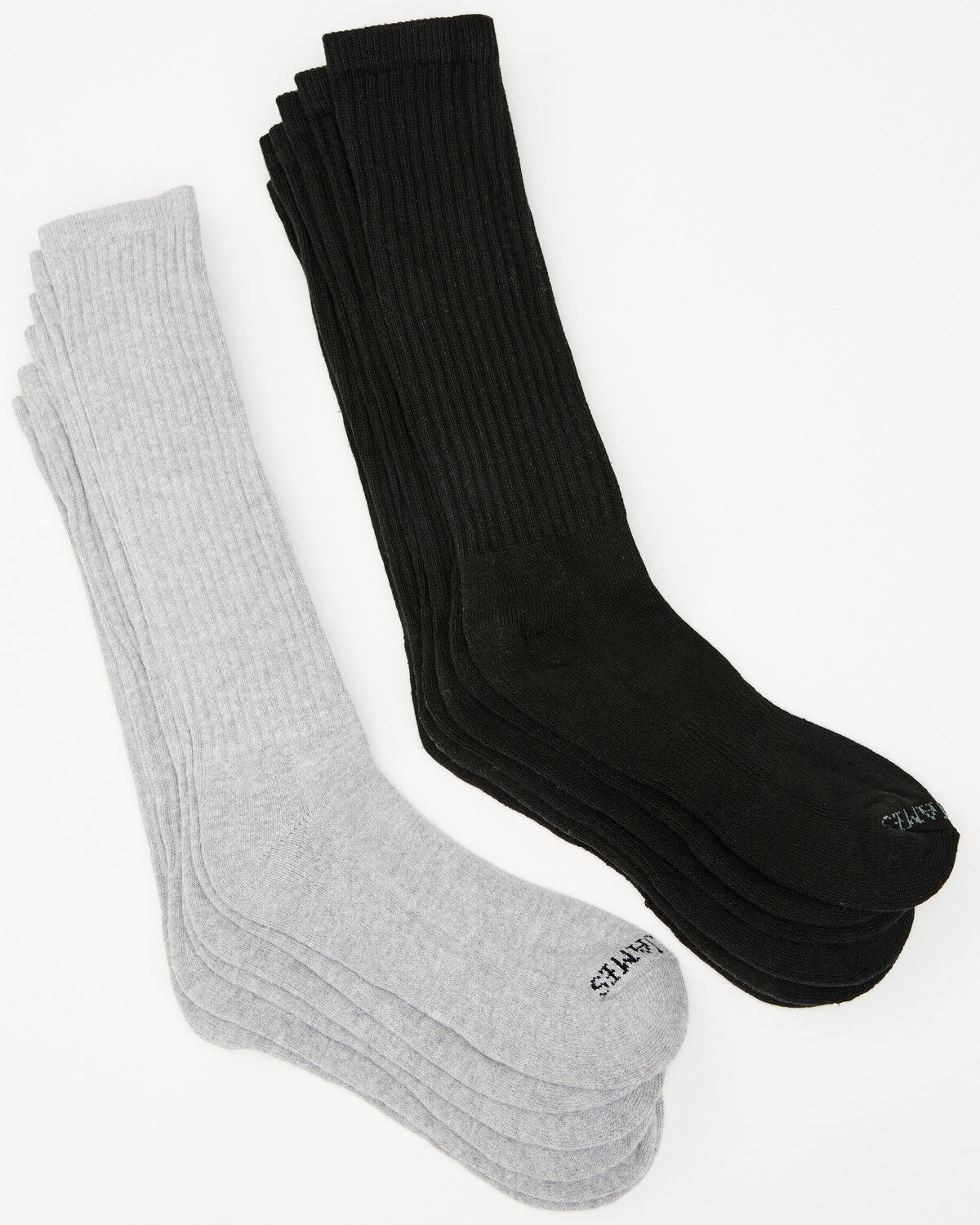 Image #1 - Cody James Men's Cushioned Boot Socks - 6 Pack, Multi, hi-res
