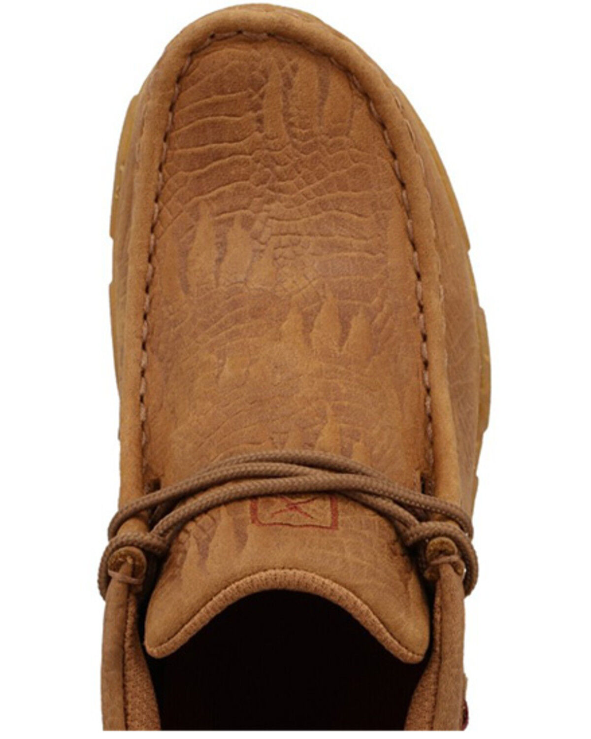 Image #5 - Twisted X Kid's Chukka Driving Mocs, Chestnut, hi-res