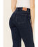 Image #4 - Levi's Women's 725 Lapis Dark Horse Bootcut Jeans, Blue, hi-res