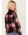 Image #4 - Idyllwind Women's Plaid Print Pocket Days Shacket, Mauve, hi-res