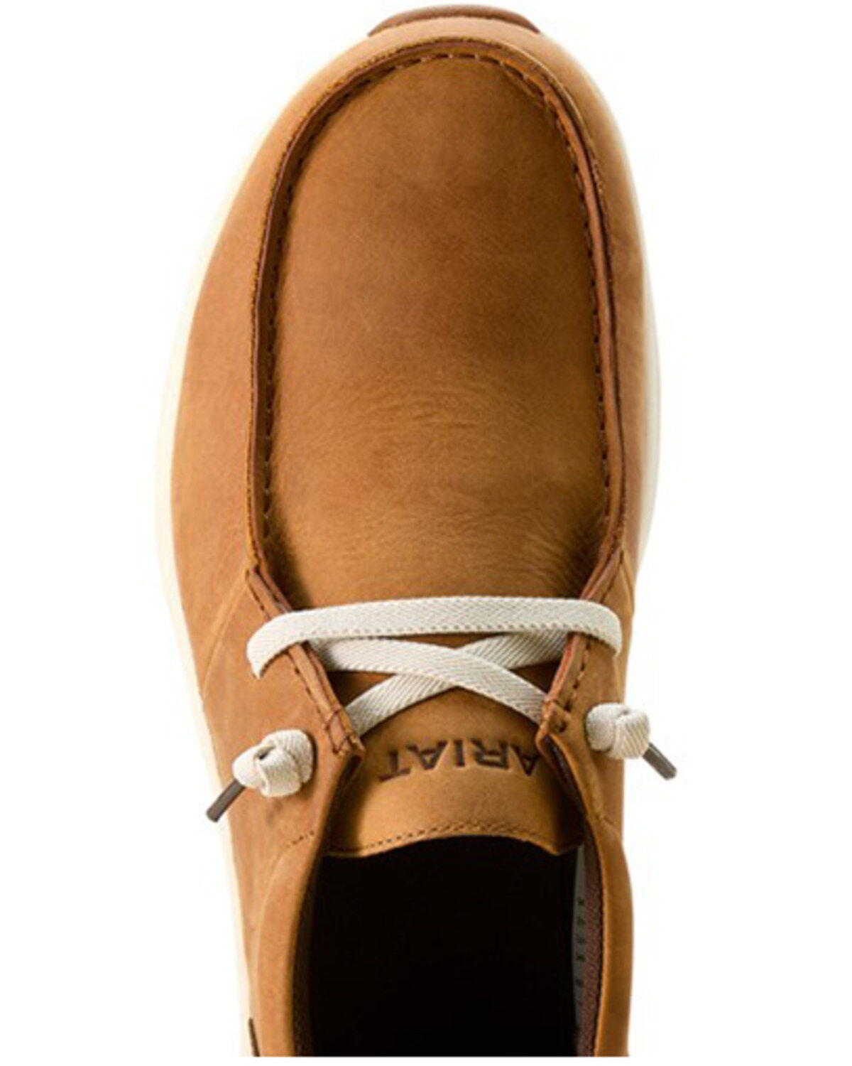 Image #4 - Ariat Men's Buckeye Waterproof Casual Shoes - Moc Toe, Brown, hi-res