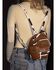Image #4 - Wrangler Cow Print Mini Backpack, Brown, hi-res