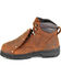 Image #3 - Carolina Men's 6" External Metguard Work Boots, Brown, hi-res