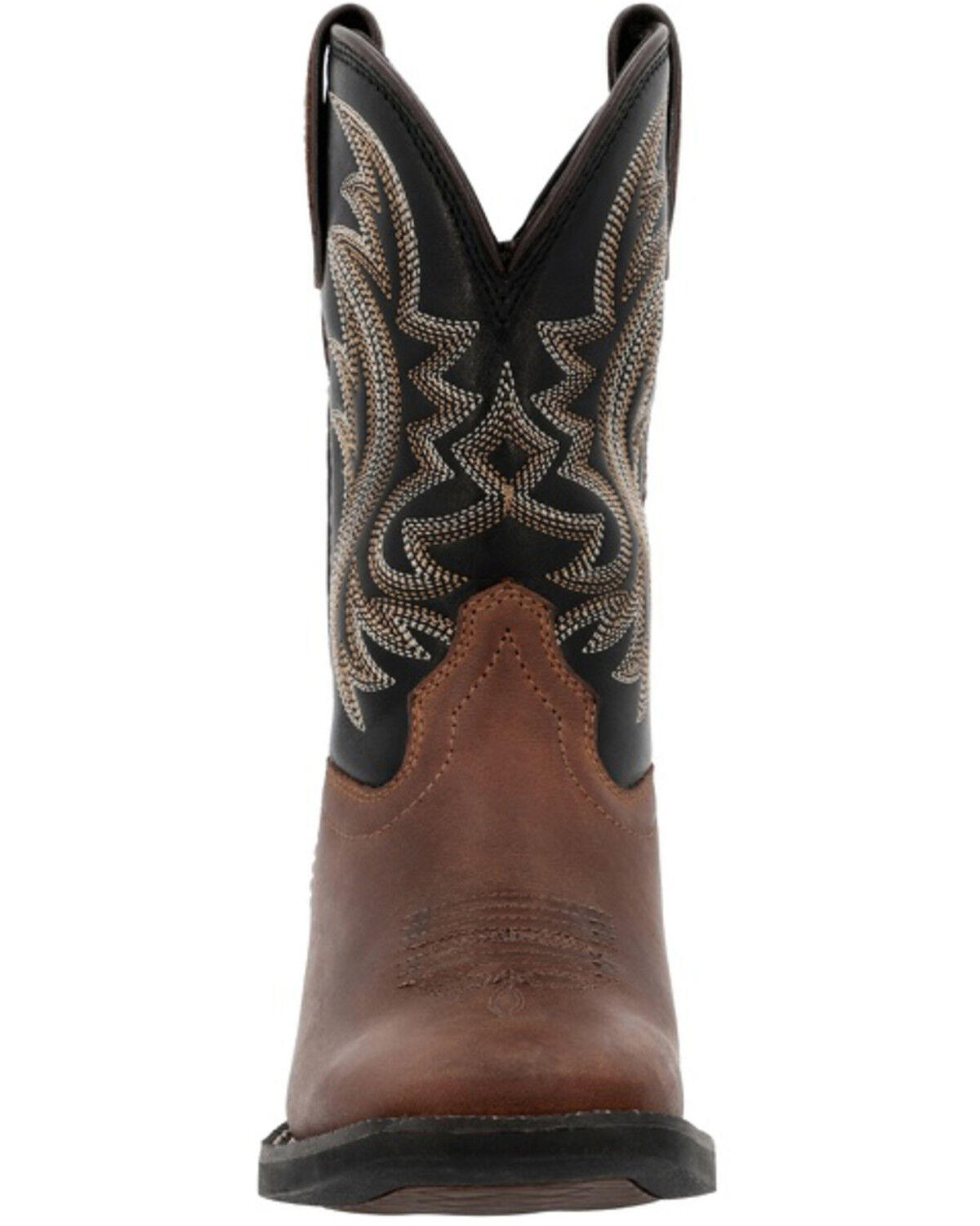 Image #4 - Durango Little Boys' Shyloh Western Boots - Broad Square Toe, Tan, hi-res