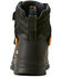 Image #3 - Ariat Men's 6" Treadfast Temper Work Boots - Steel Toe, Black, hi-res