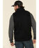 Image #3 - Carhartt Men's Black Washed Duck Sherpa Lined Mock Neck Work Vest - Big, Black, hi-res