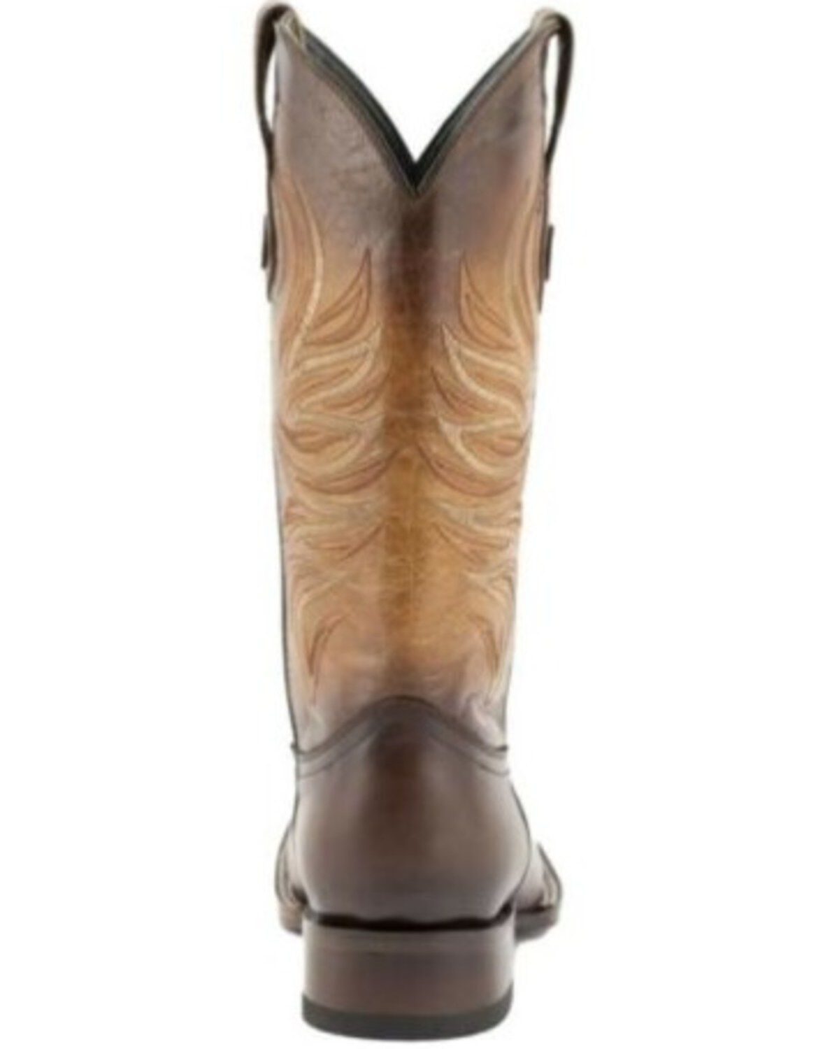 Image #4 - Ferrini Men's Fuego Western Boots - Broad Square Toe, Brown, hi-res