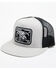 Image #1 - Lazy J Ranch Men's Elevation Cowhead Ball Cap, Silver, hi-res