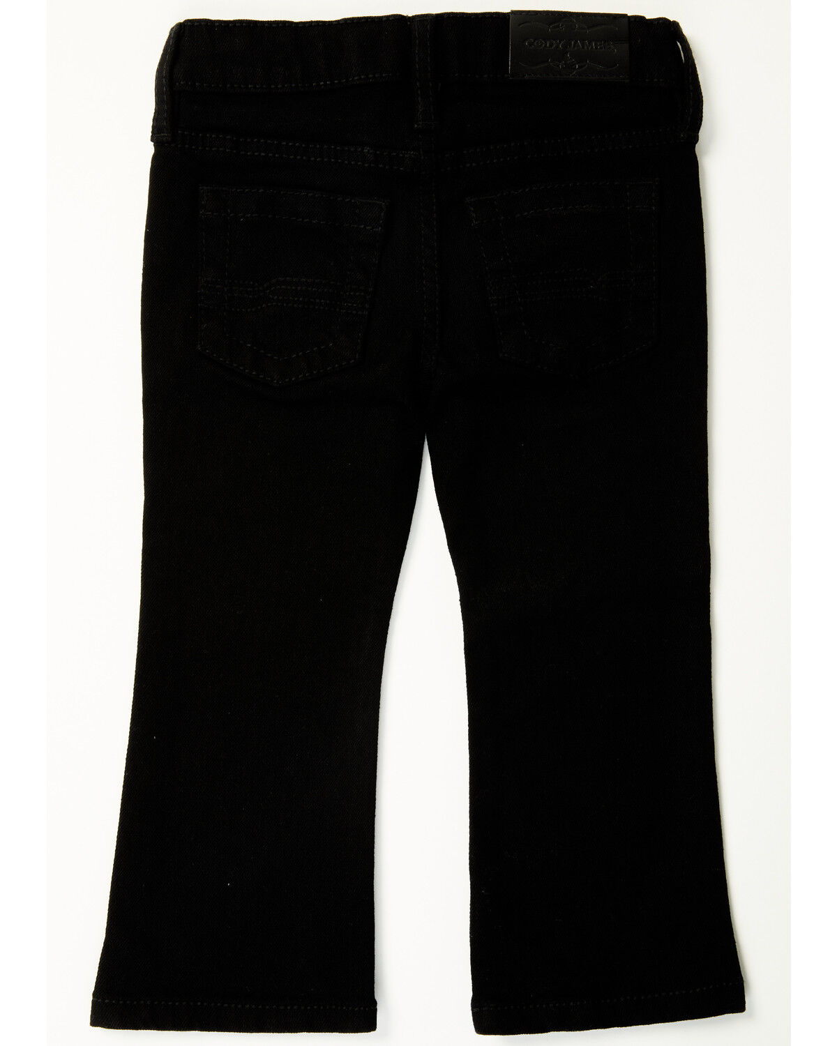 Image #3 - Cody James Toddler Boys' Night Rider Slim Bootcut Comfort Stretch Denim Jeans, Black, hi-res