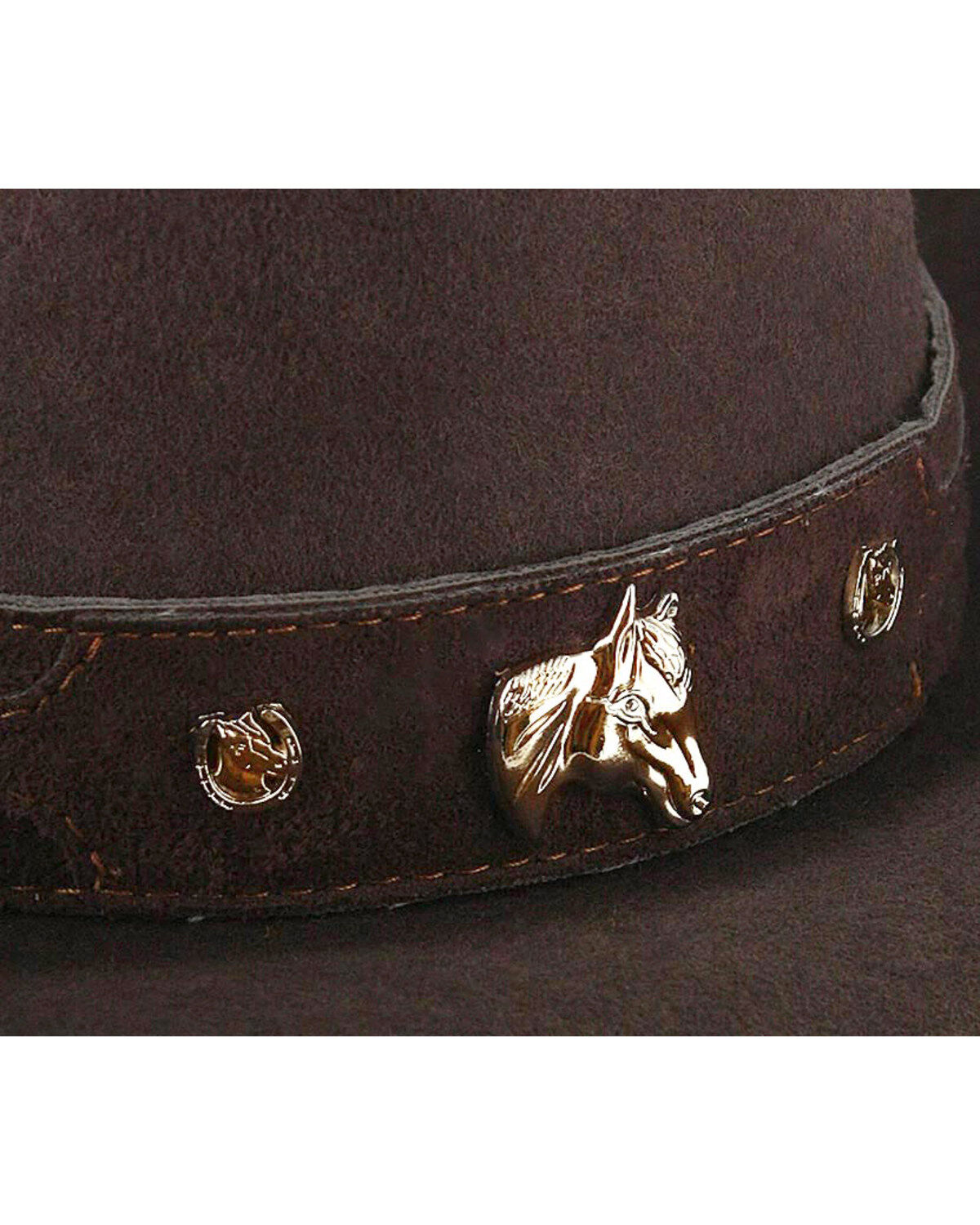 Image #2 - Cody James Kids' Monte Carlo Horsing Around Wool Felt Cowboy Hat, Chocolate, hi-res