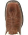 Image #6 - Durango Women's Maverick Waterproof Western Work Boots - Steel Toe, Brown, hi-res