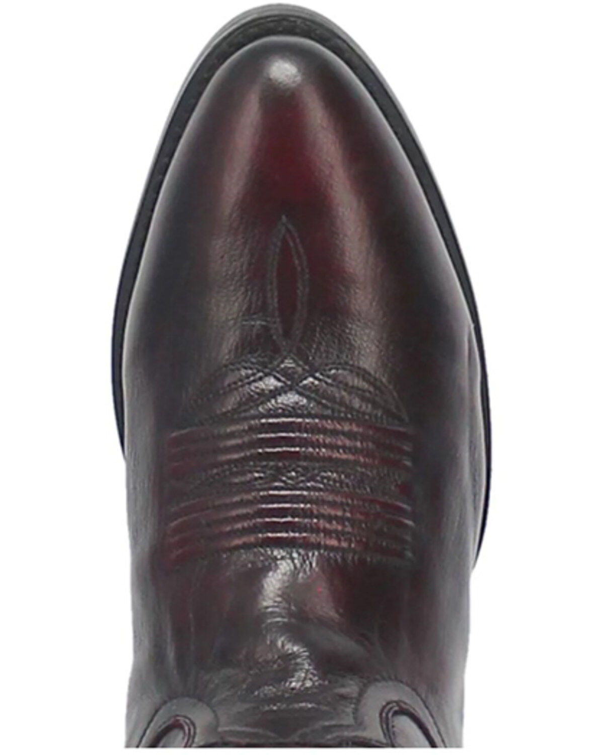 Image #11 - Dan Post Men's Mignon Western Boots - Round Toe, Black Cherry, hi-res
