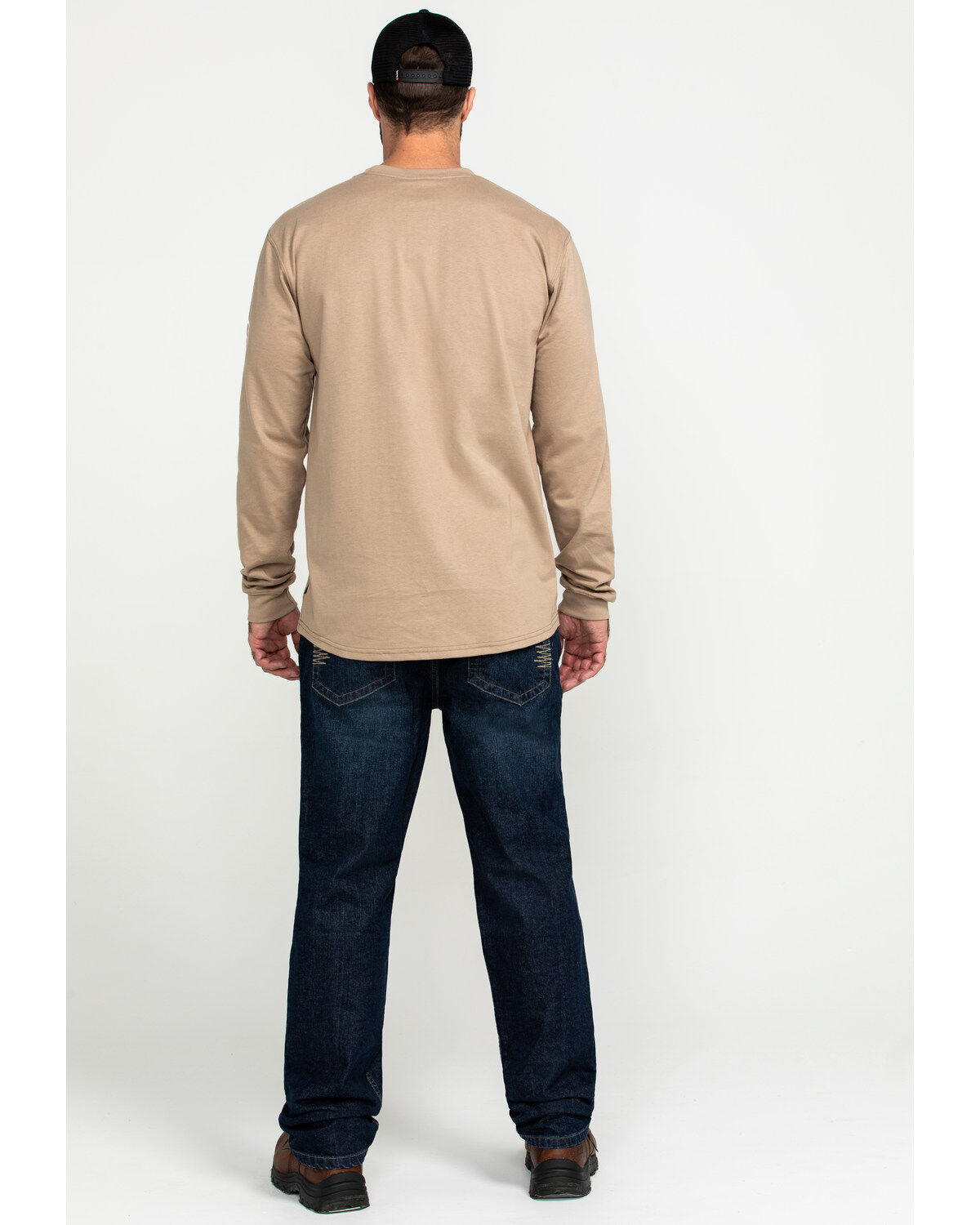Image #5 - Cody James Men's FR Milliken Slim Straight Work Jeans, Indigo, hi-res