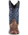 Image #4 - Cody James Boys' Holt Two-Tone Embroidered Western Boots - Round Toe, Brown, hi-res