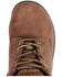 Image #5 - Carolina Women's 5" Lace-Up Raleigh Met Guard Work Boots - Aluminum Toe, Brown, hi-res