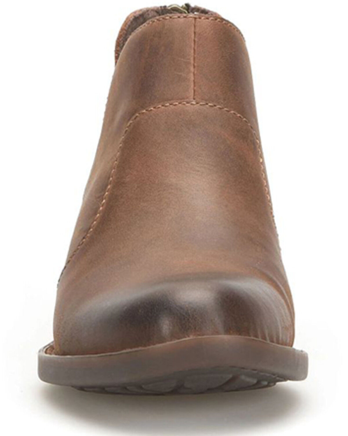 Image #4 - Born Women's Kerri Booties - Round Toe, Brown, hi-res