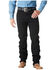 Image #1 - Wrangler Men's Cowboy Cut Straight Active Flex Stretch Denim Jeans - Big, Black, hi-res