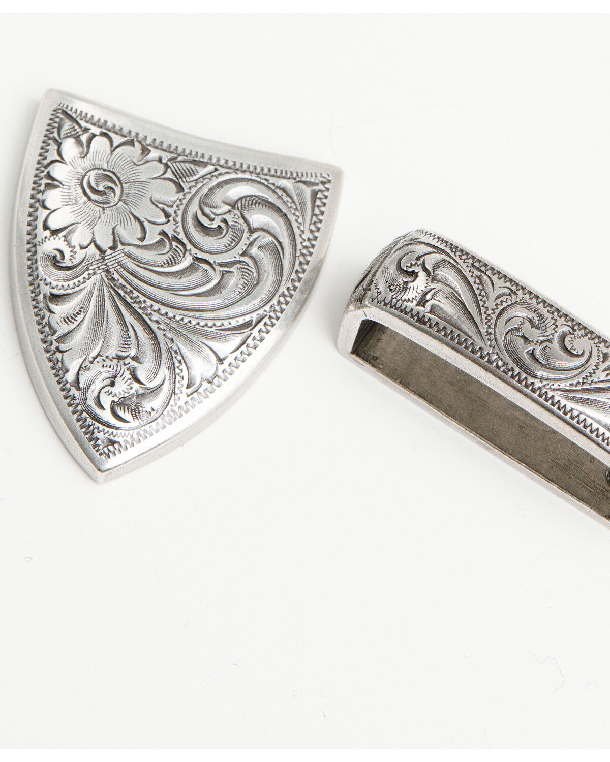 Image #3 - Cody James&reg; Men's Three Piece Buckle Set, Silver, hi-res