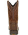 Image #4 - Georgia Boot Men's Carbo-Tec LT Waterproof Work Boots - Composite Toe, Brown, hi-res