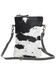 Image #2 - Myra Bag Women's Cowhide Crossbody Bag, Black/white, hi-res