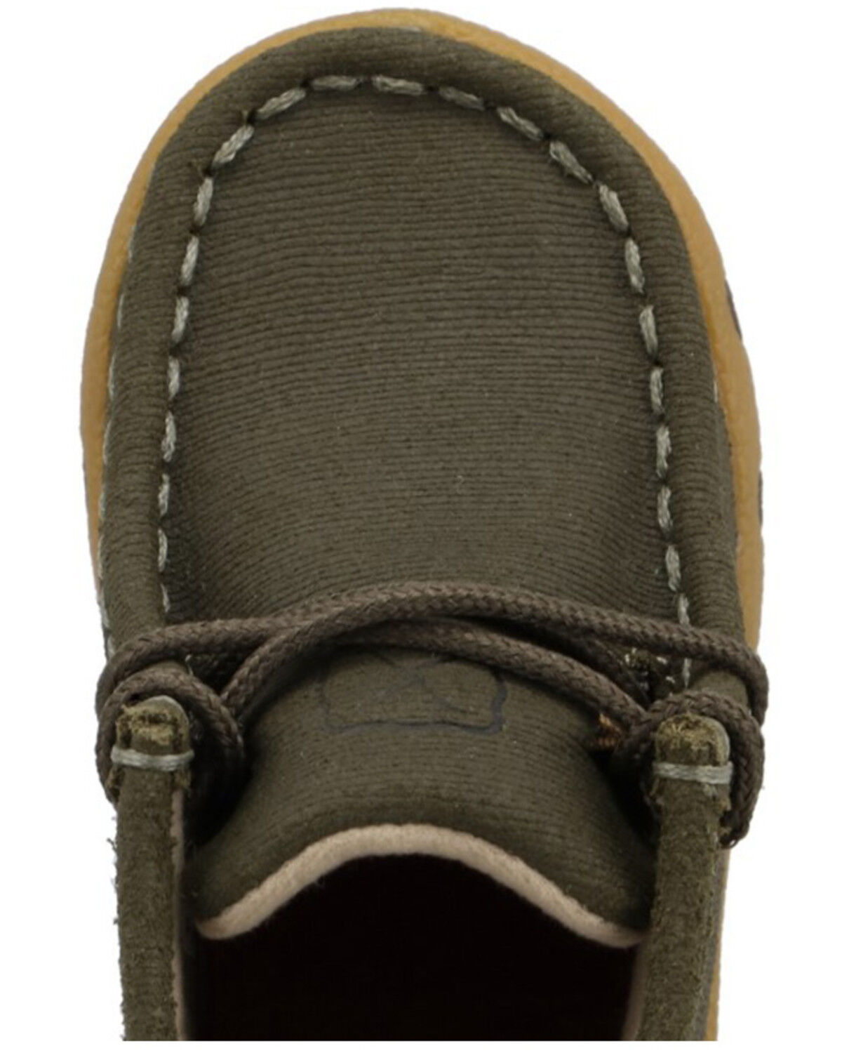 Image #6 - Twisted X Infant Kid's Driving Casual Shoes - Moc Toe, Taupe, hi-res