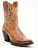 Image #1 - Idyllwind Women's Wheels Western Booties - Round Toe, Taupe, hi-res
