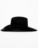 Image #3 - Cody James 3X Wool Felt Cowboy Hat, Black, hi-res