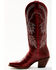 Image #3 - Idyllwind Women's Icon Embroidered Western Tall Boot - Round Toe, Red, hi-res