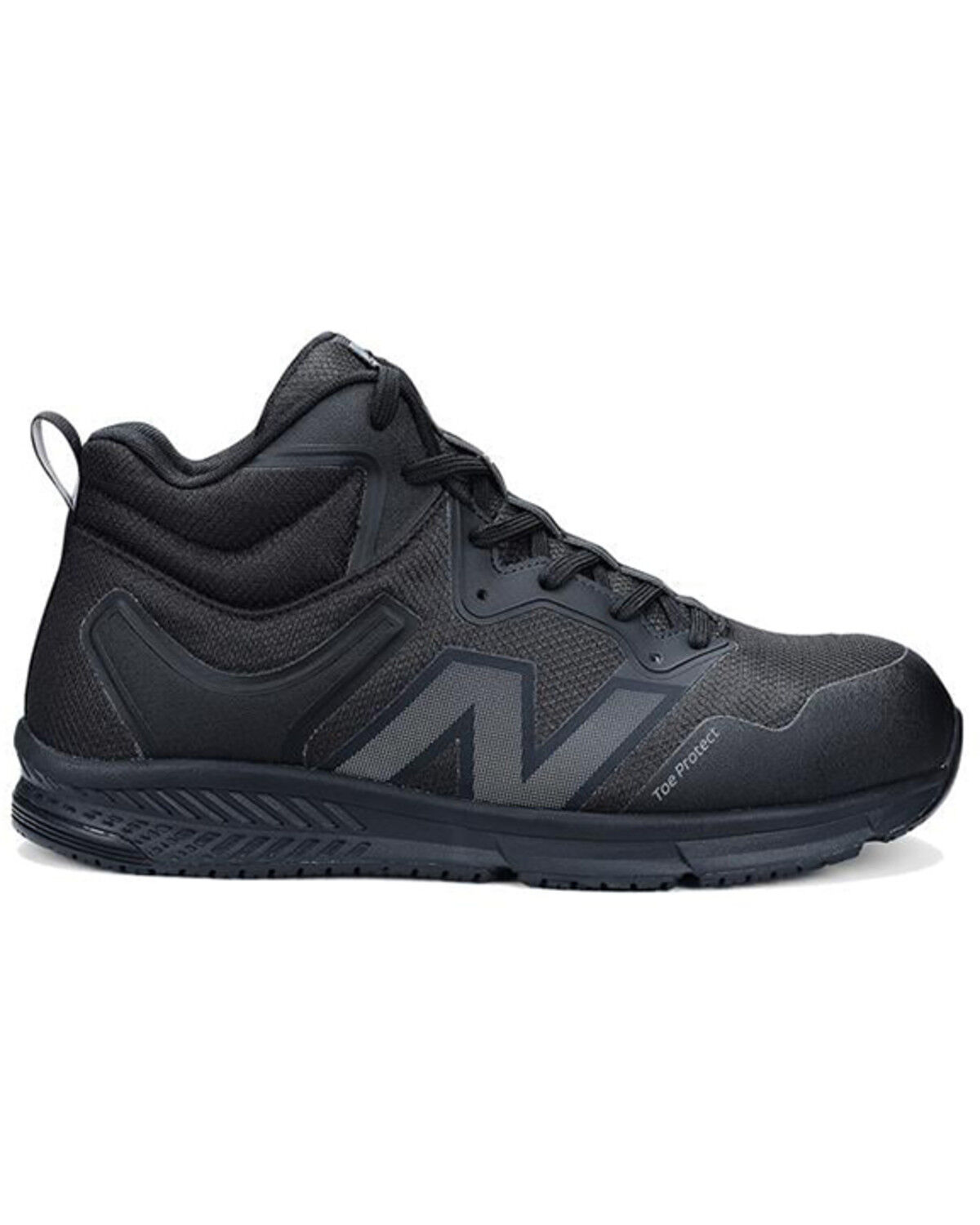 Image #2 - New Balance Women's Evolve Mid SD10 Work Shoes - Composite Toe, Black, hi-res