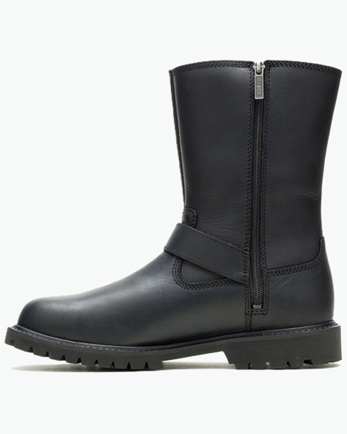 Image #3 - Harley Davidson Men's Lamberton Engineer Motorcycle Boots - Round Toe, Black, hi-res
