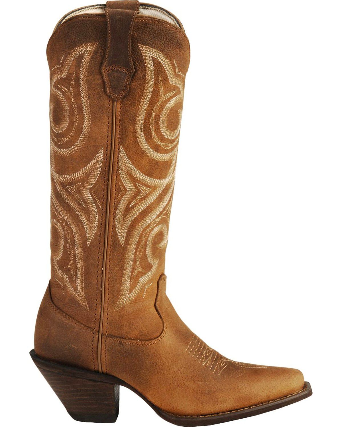 Image #2 - Crush by Durango Women's Jealousy Performance Western Boots - Square Toe, Cognac, hi-res