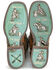 Image #2 - Tin Haul Women's Wild Rags Western Boots - Broad Square Toe, Tan, hi-res