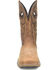 Image #3 - Double H Men's Phantom Rider Western Work Boots - Composite Toe, Brown, hi-res