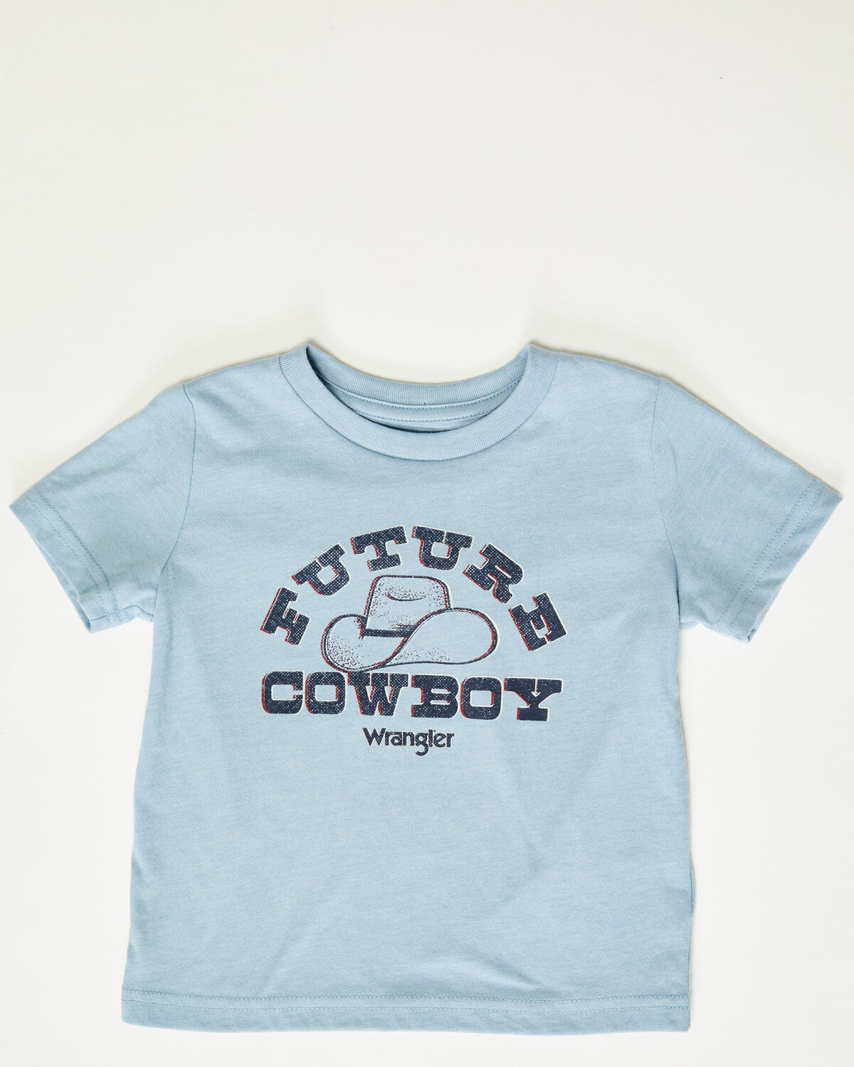 Image #1 - Wrangler Toddler Boys' Future Cowboy Short Sleeve Graphic T-Shirt, Blue, hi-res