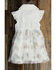 Image #3 - Sugar California Infant Girls' Boots and Bows Printed Lace Dress, Cream, hi-res