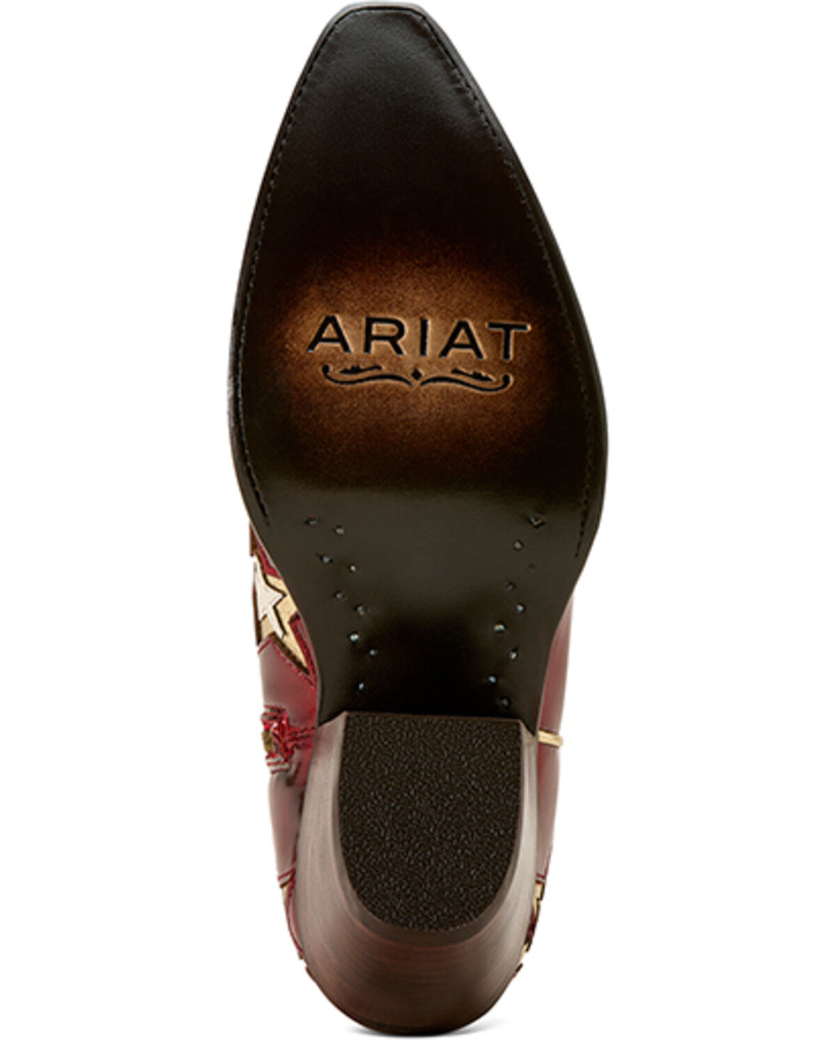 Image #6 - Ariat Women's Casanova Star Tall Western Boots - Snip Toe, Cherry, hi-res