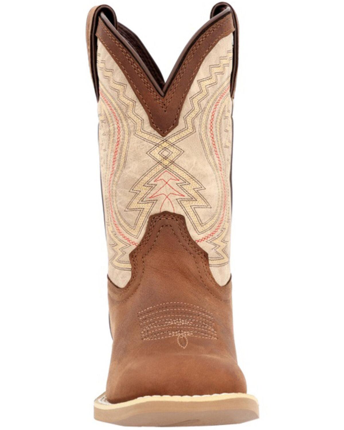 Image #4 - Durango Boys' Lil' Rebel Pro&trade; Western Boots - Broad Square Toe, Coffee, hi-res
