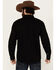 Image #4 - Cody James Men's Solid Long Sleeve Snap Denim Western Shirt, Black, hi-res