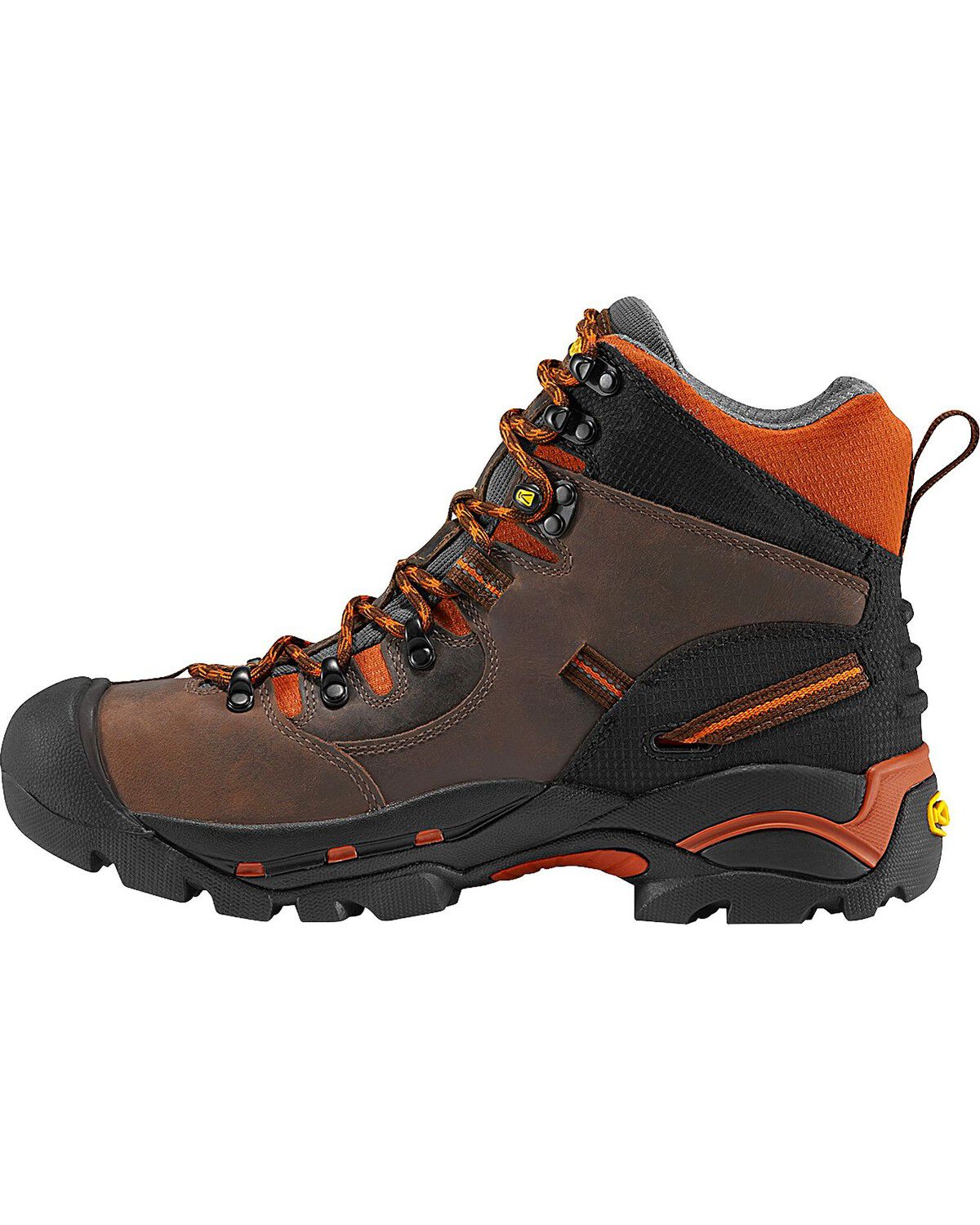 Image #3 - Keen Men's Pittsburgh Waterproof Soft Toe Boots, Brown, hi-res