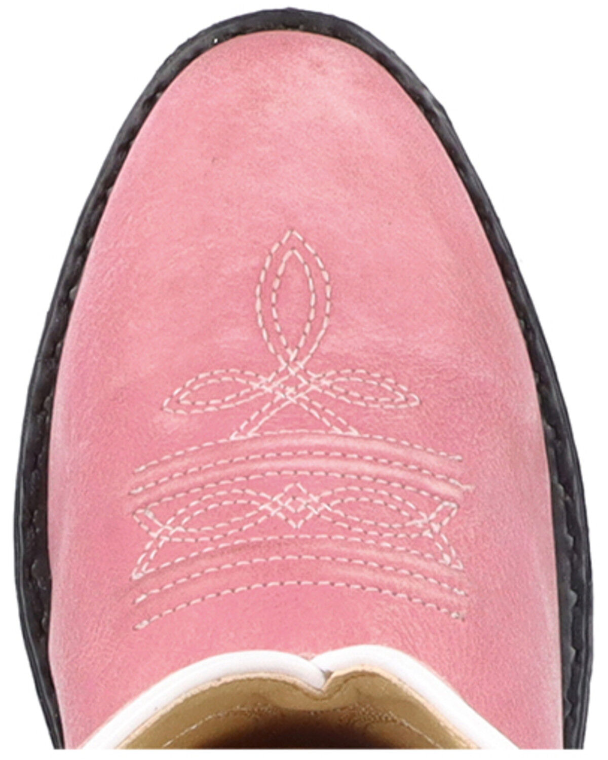 Image #6 - Smoky Mountain Girls' Denver Western Boots - Round Toe, Pink, hi-res