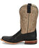 Image #3 - Tony Lama Men's Luciano Western Boots - Broad Square Toe, Black, hi-res