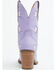 Image #5 - Dingo Women's Starburst Western Booties - Round Toe, Purple, hi-res