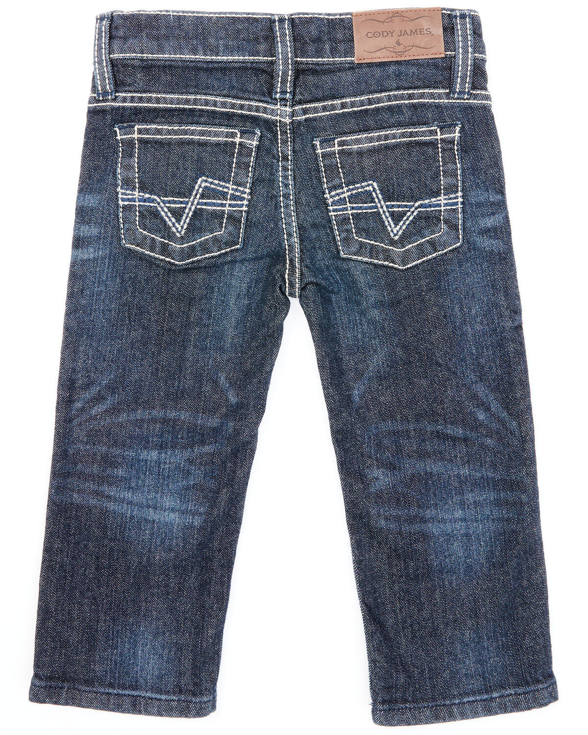 Image #3 - Cody James Toddler Boys' Night Hawk Medium Wash Mid Rise Stretch Relaxed Bootcut Jeans, Blue, hi-res